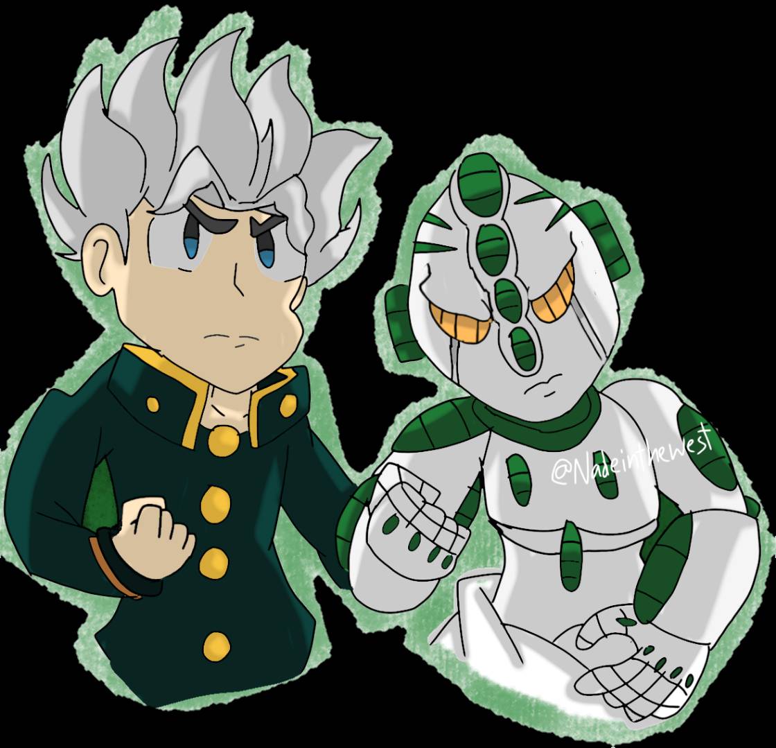 Smol Johnny Joestar and Tusk Act 4 by Mjboi on DeviantArt