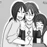 Kingdom Hearts - Leon, Yuffie, Laguna - Family