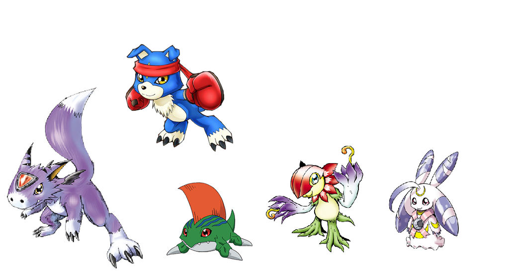 Digimon Mega Battles Rookie Evolution by coleroboman on DeviantArt