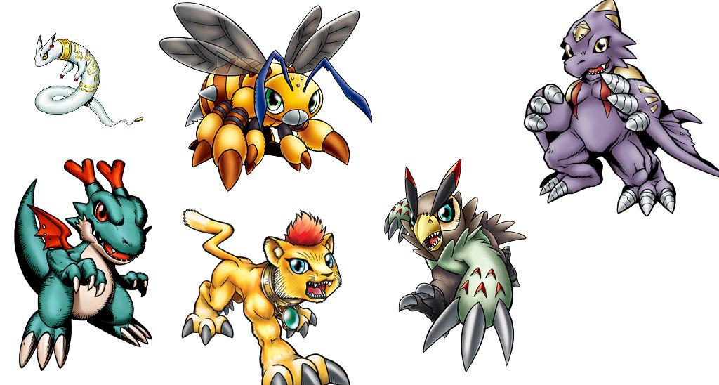 Digimon Armor Heroes Rookie Evolution by coleroboman on DeviantArt