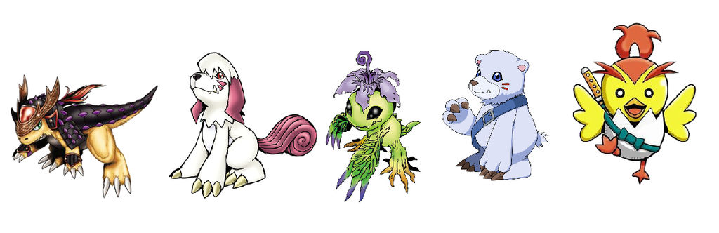 Digimon New World Frontier Rookie Evolution by coleroboman on DeviantArt