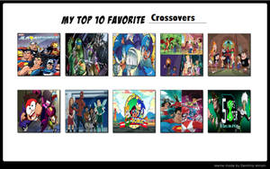 Top 10 Favorite Crossovers By Mega Shonen One 64 On Deviantart