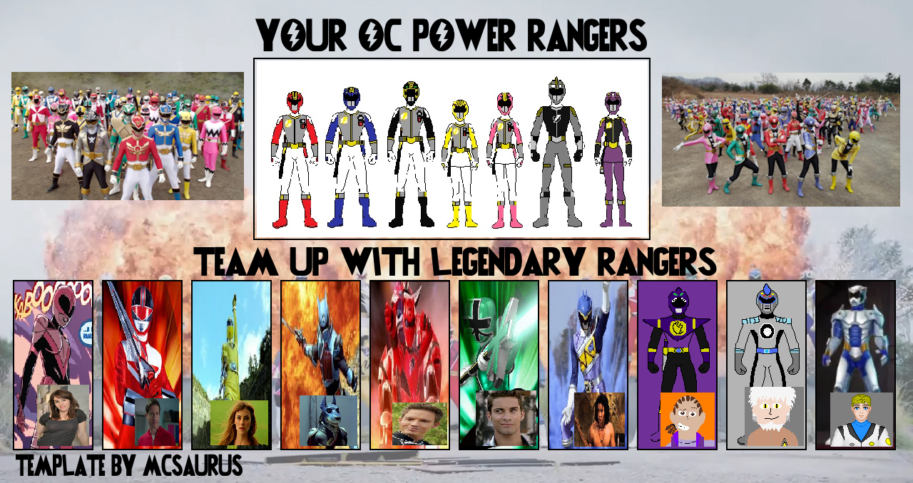 Ffa Theme Ranger Final Force Rangers Team Up With Legendary Rangers by coleroboman on ...