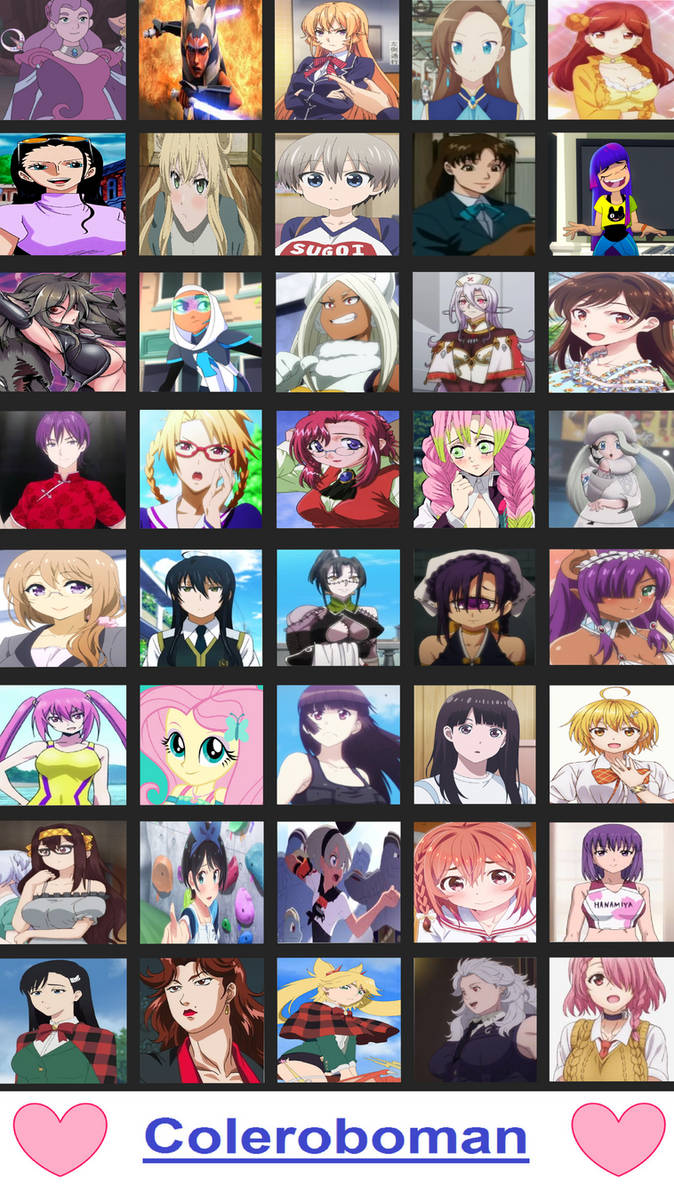 My Waifu Chart Template Part 6 By Coleroboman On Deviantart My Waifu Chart Template Part 6 By Coleroboman On Deviantart