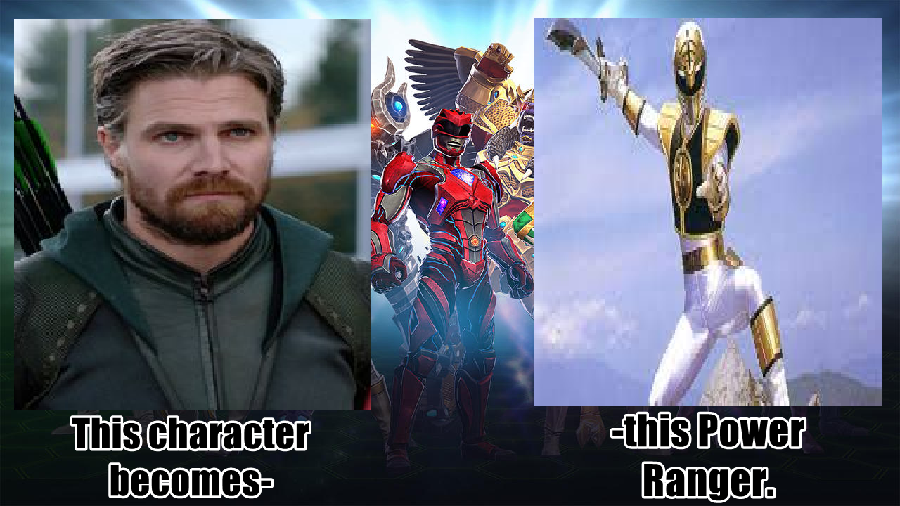 Oliver Queen Becomes White Power Ranger Template by coleroboman on ...