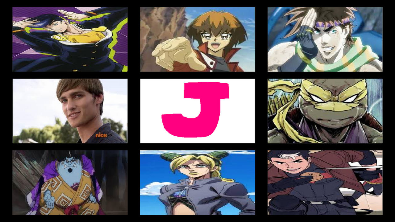 Letter R J Characters My Favorite Letter J Characters by coleroboman on DeviantArt