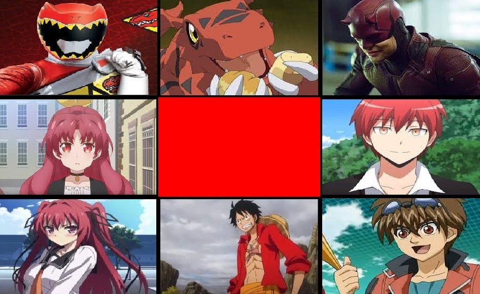 My Favorite Red Characters by coleroboman on DeviantArt