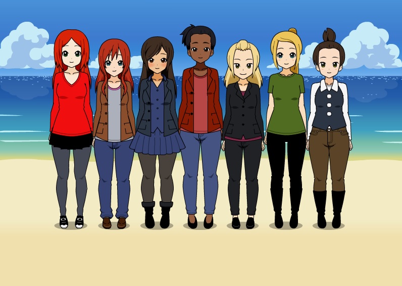 K-on dress up/character creator game