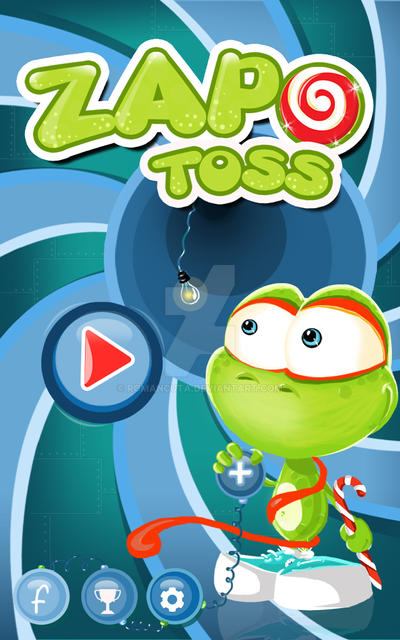 main menu - mobile game by romancuta on DeviantArt