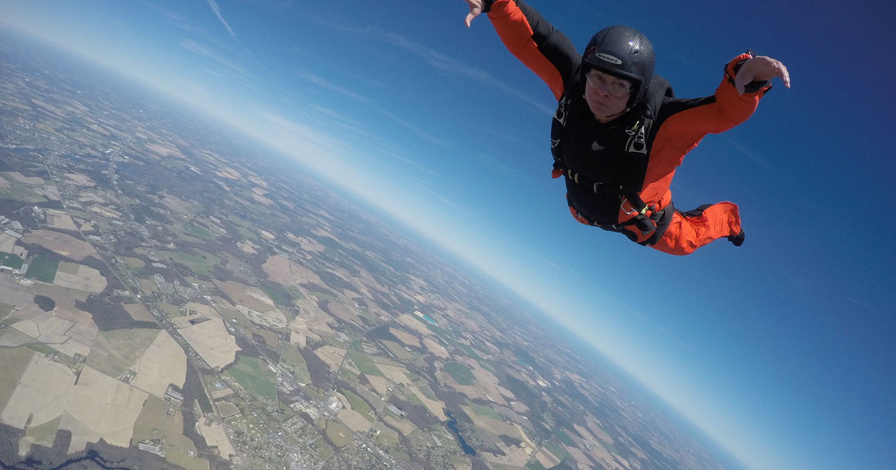 Heather in FreeFall