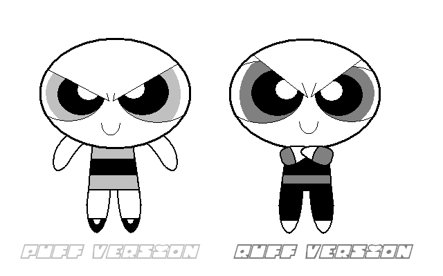 PPG RRB - evil pose base by szemi on DeviantArt