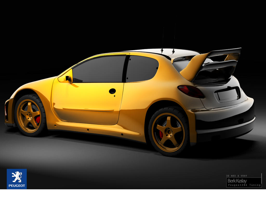 Peugeot 206 Tuning by palax on DeviantArt