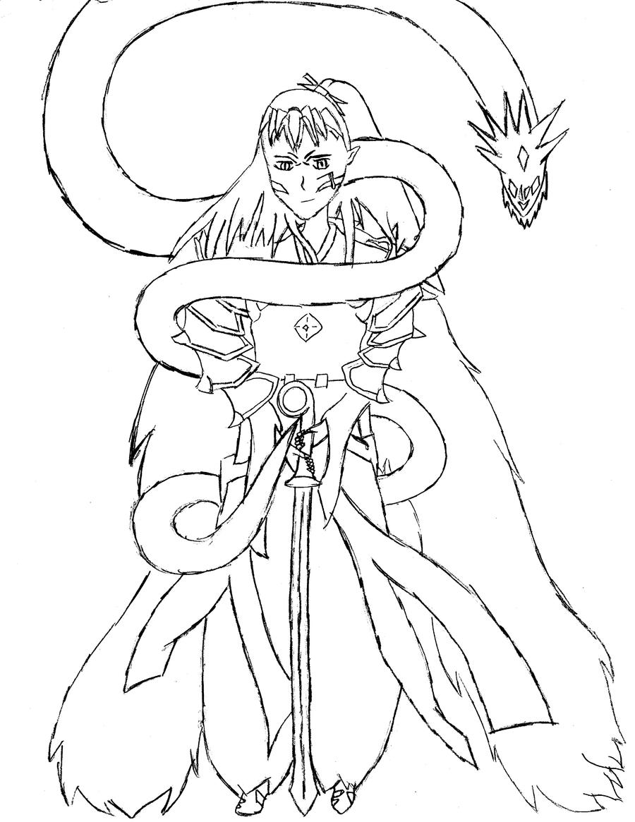 Inuyasha's Father by Yuki-Tamashii on DeviantArt