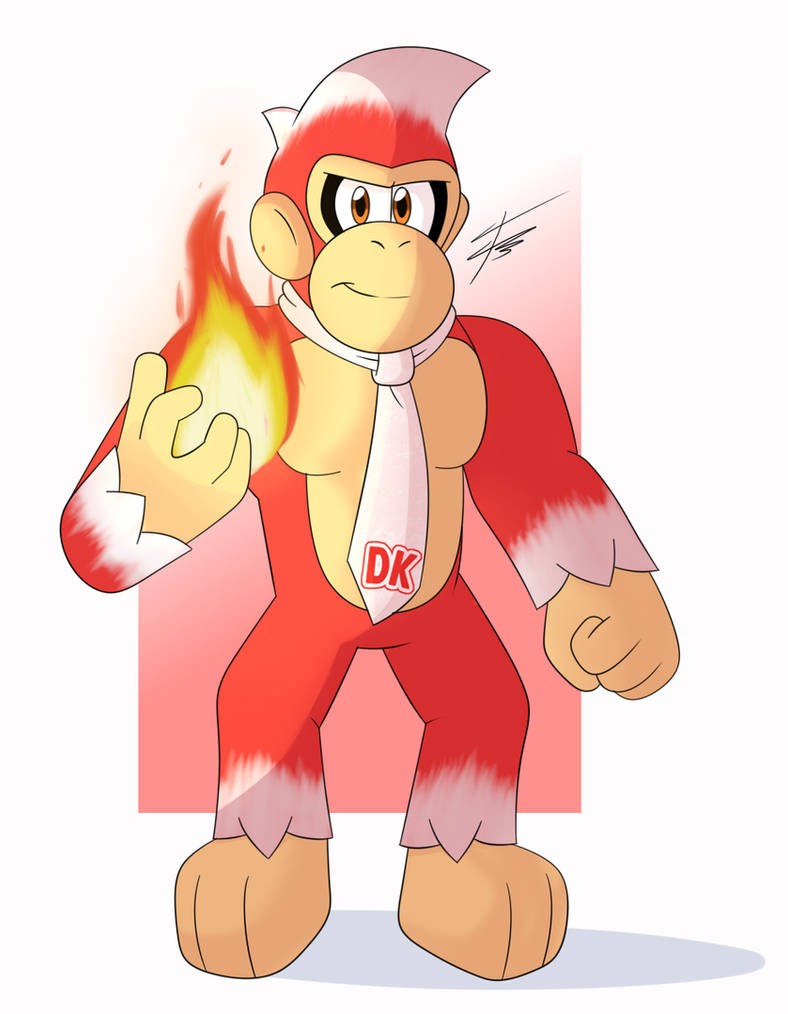 Older Diddy Kong by FireBear64 on DeviantArt