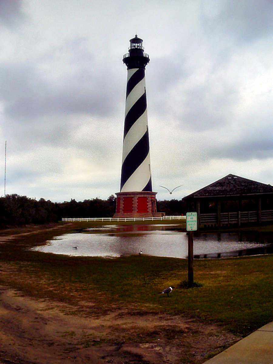 After the storm-lighthouse