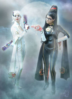 Bayonetta and Jeanne