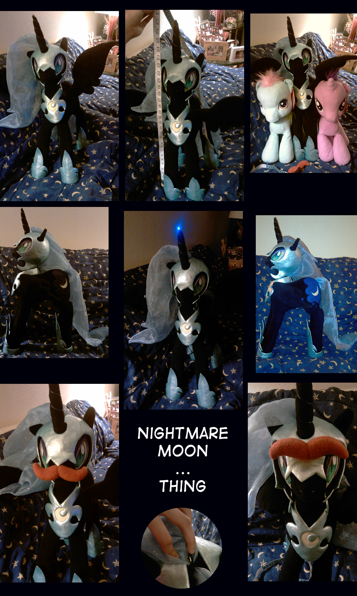 Fleece Nightmare Moon by RizCifra