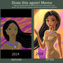 Pocahontas 2014 v 2018 - Draw this again!