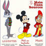 3 Main Toon Sources