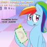 High School Rainbow Dash: Amazing Sandwich Grabber