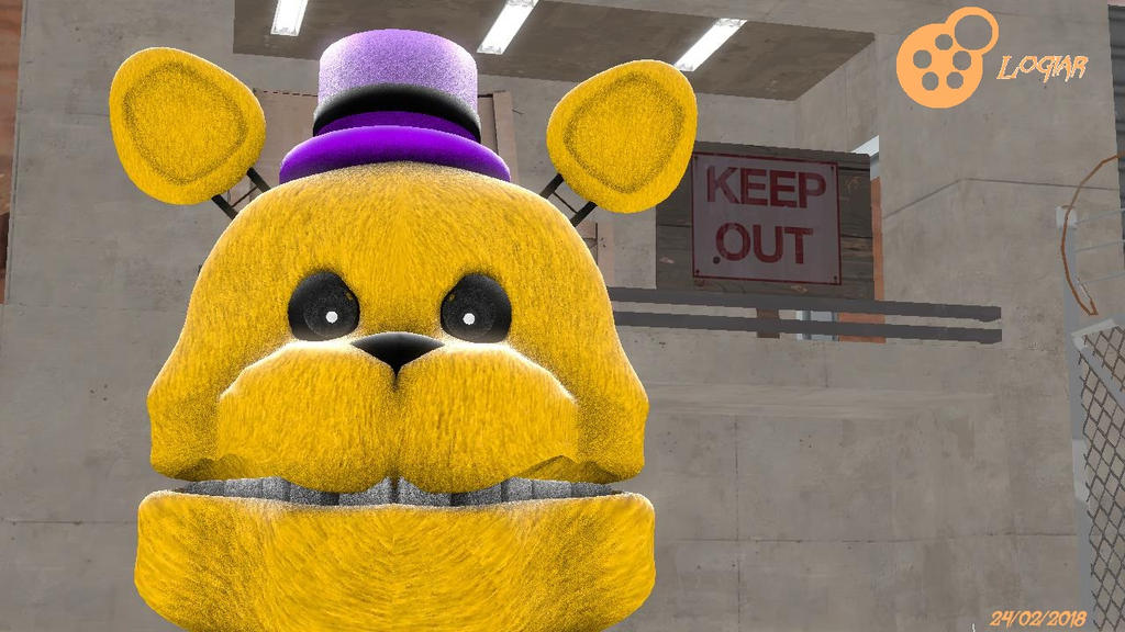 Fredbear SFM Render by FNaFgamer101 on DeviantArt