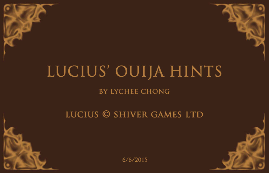 Lucius' Ouija Hints Album Cover