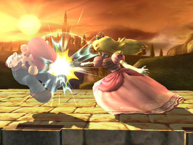 Mario Slapping Peach slaps Mario by troyhoward on DeviantArt