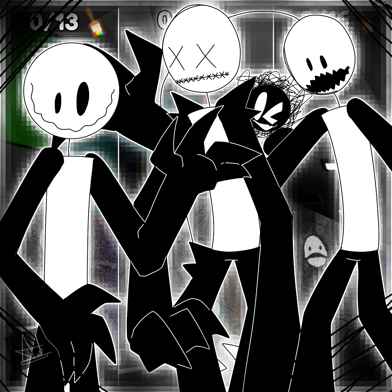 Color or die : monster chapters by DoodledByM0use on DeviantArt