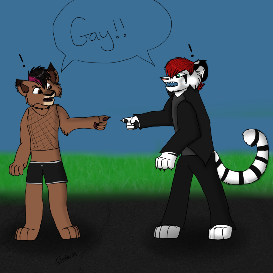 Acey Meets Julien by Charlie-Breen