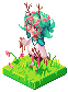 Isometric pixel : andrea-sama