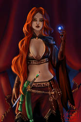 Roko Laknir the Draconic Origin Sorceress