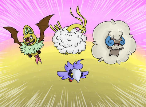 The Fluffy Squad (POKEMON)[SHINY vers.]