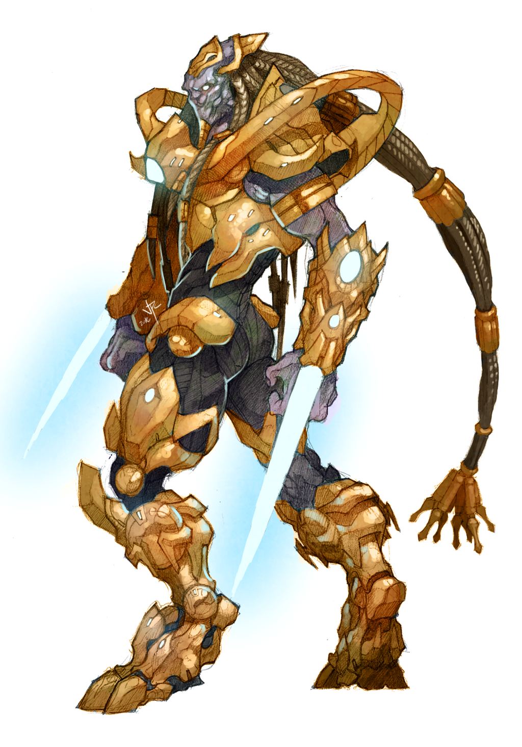 Protoss Zealot by OldManLefty on DeviantArt