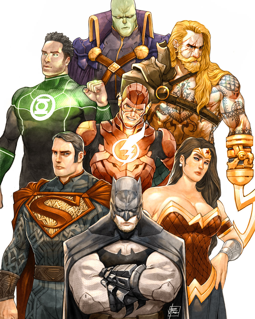 Justice League  by OldManLefty on DeviantArt
