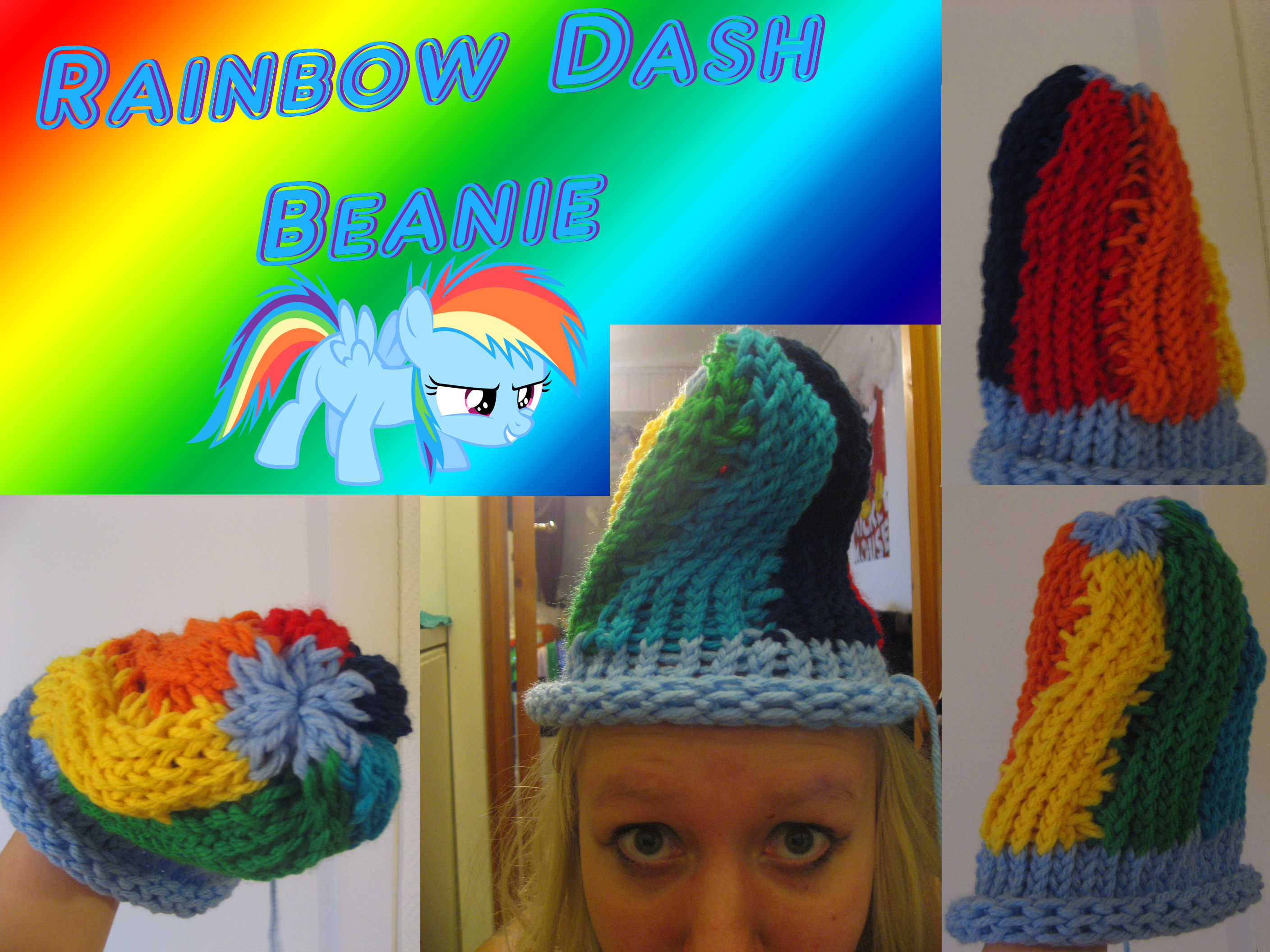 Rainbow Dash Beanie