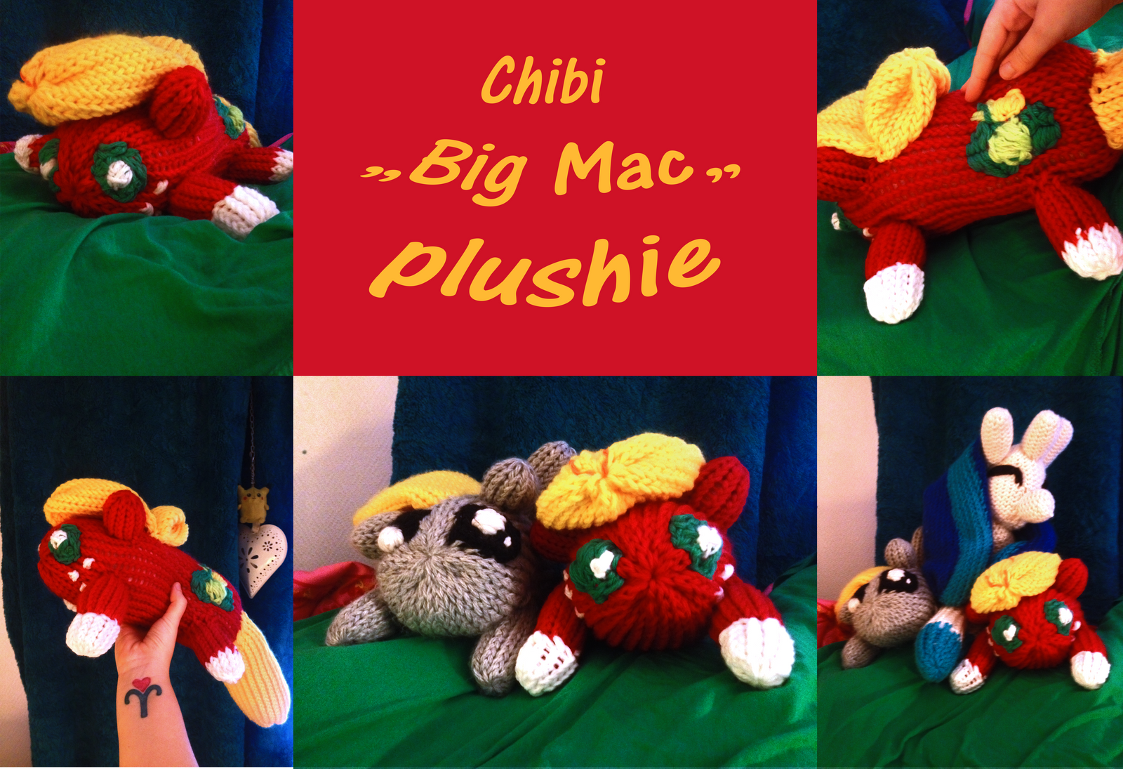 Chibi plush prize for Torucon2013 - Big Mac