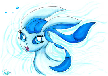 Glaceon, use Icy Wind, promarker