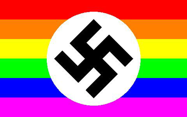 nazi gay flag