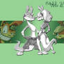 Daxter and Tess Wallpaper