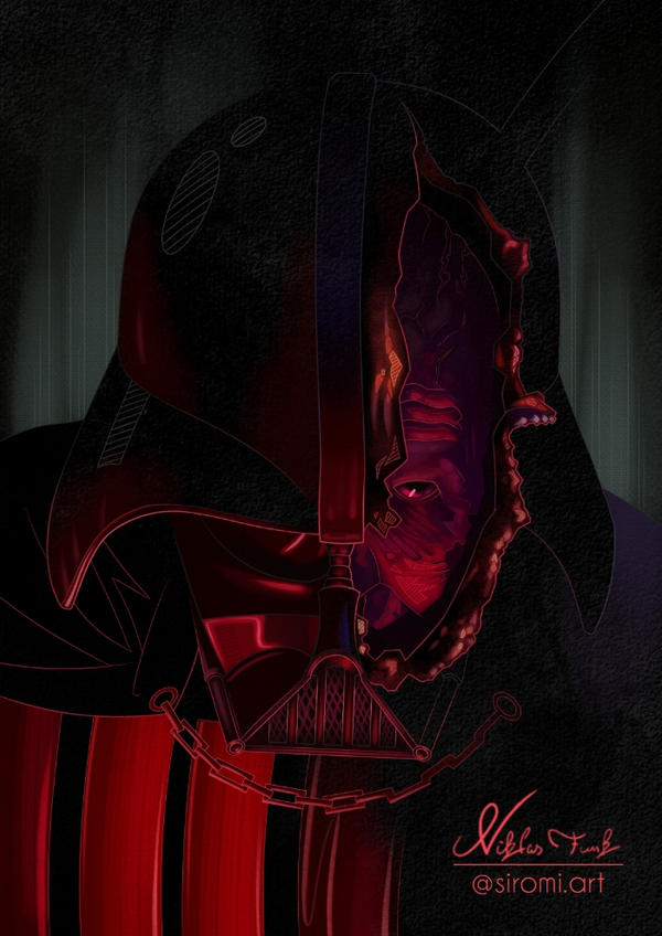 Anakin is gone. I am what remains. by siromiart on DeviantArt