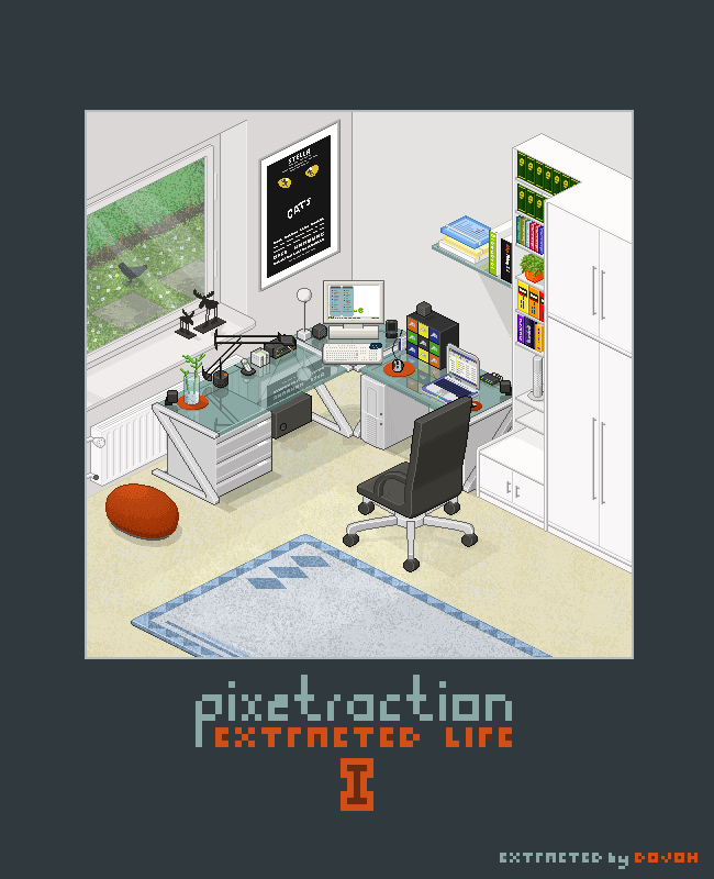 pixetraction-extracted life I