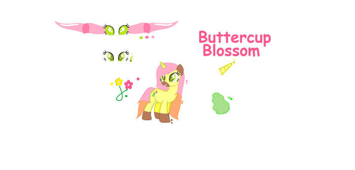 Mlp Oc Buttercup Colorguide