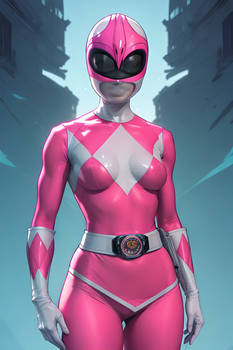 The Pink Ranger -- Morphed and Ready for Action