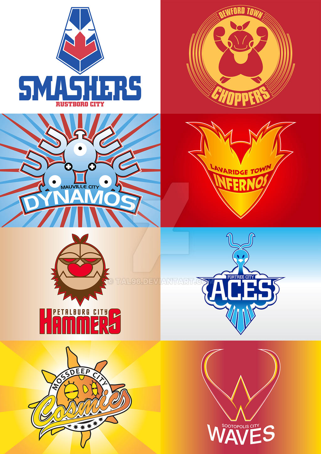 Hoenn Sports Team logos
