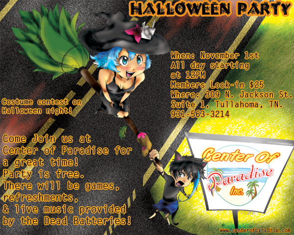 Halloween Party Poster