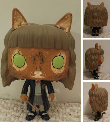 Ideaal fee blootstelling Custom Hermione Granger As A Cat Funko Pop by SuperHuggz on DeviantArt