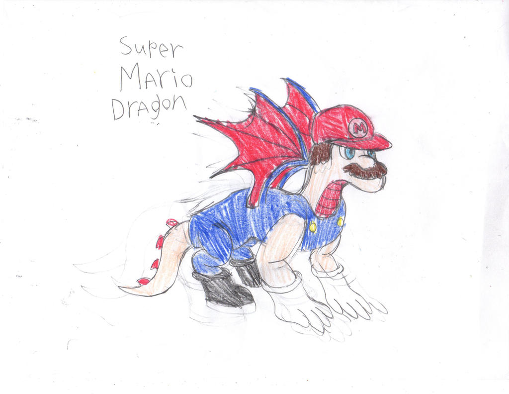 Super Mario Dragon by DragonX500 on DeviantArt