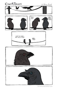 Crow and Raven No. 1