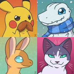 Headshot Examples (Commissions Open!)