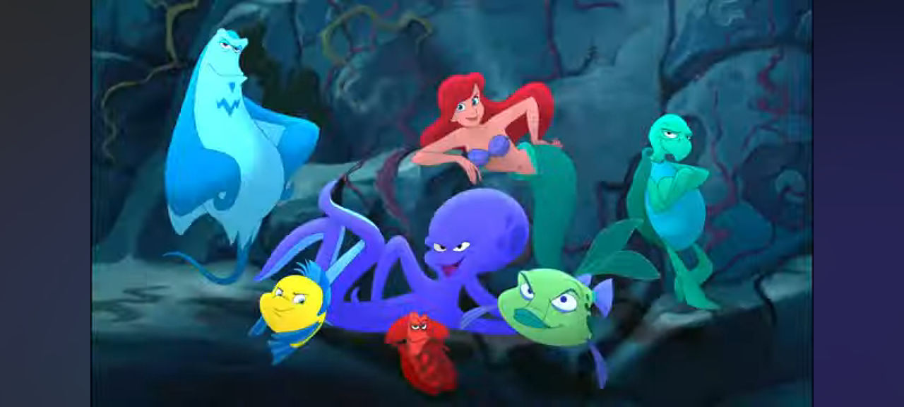 Ariel with the Music Squad